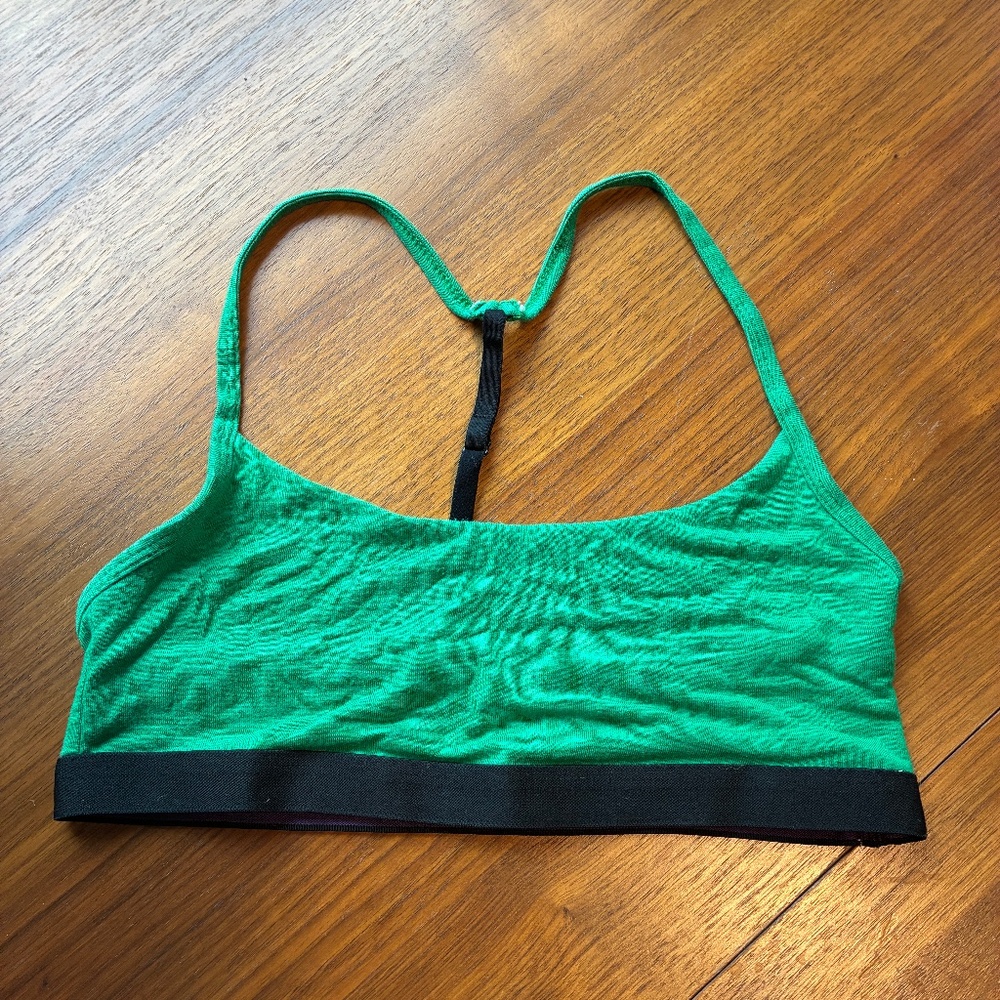 Green Me Undies t-strap bralette